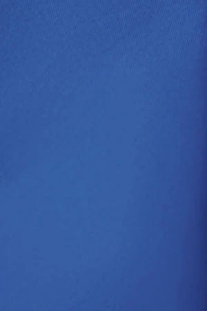 Royal-blue Capri long dress with collar detail - Image 14