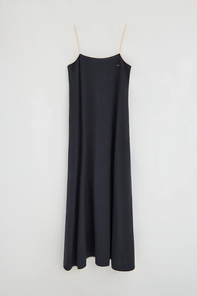 Navy-blue loose-fit strappy dress Polo Club - Image 6