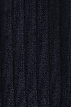 Navy-blue knit midi dress with Polo Club logo - Image 10