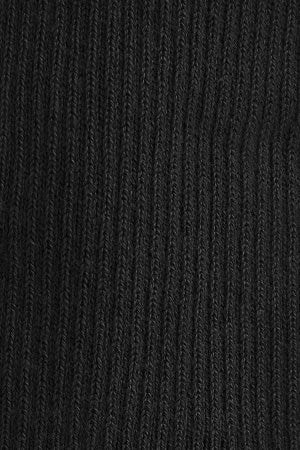 Black mock-neck long dress with Polo Club logo - Image 10