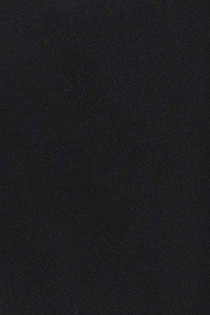 Black knit long dress Nara in plain fabric and monogram Polo Club embroidery - Image 13