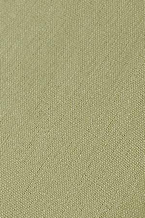 Green linen midi dress with Rigby Go embroidered detail - Image 13