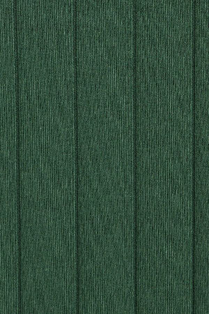 Bottle-green ribbed short dress with Rigby Go logo - Image 10