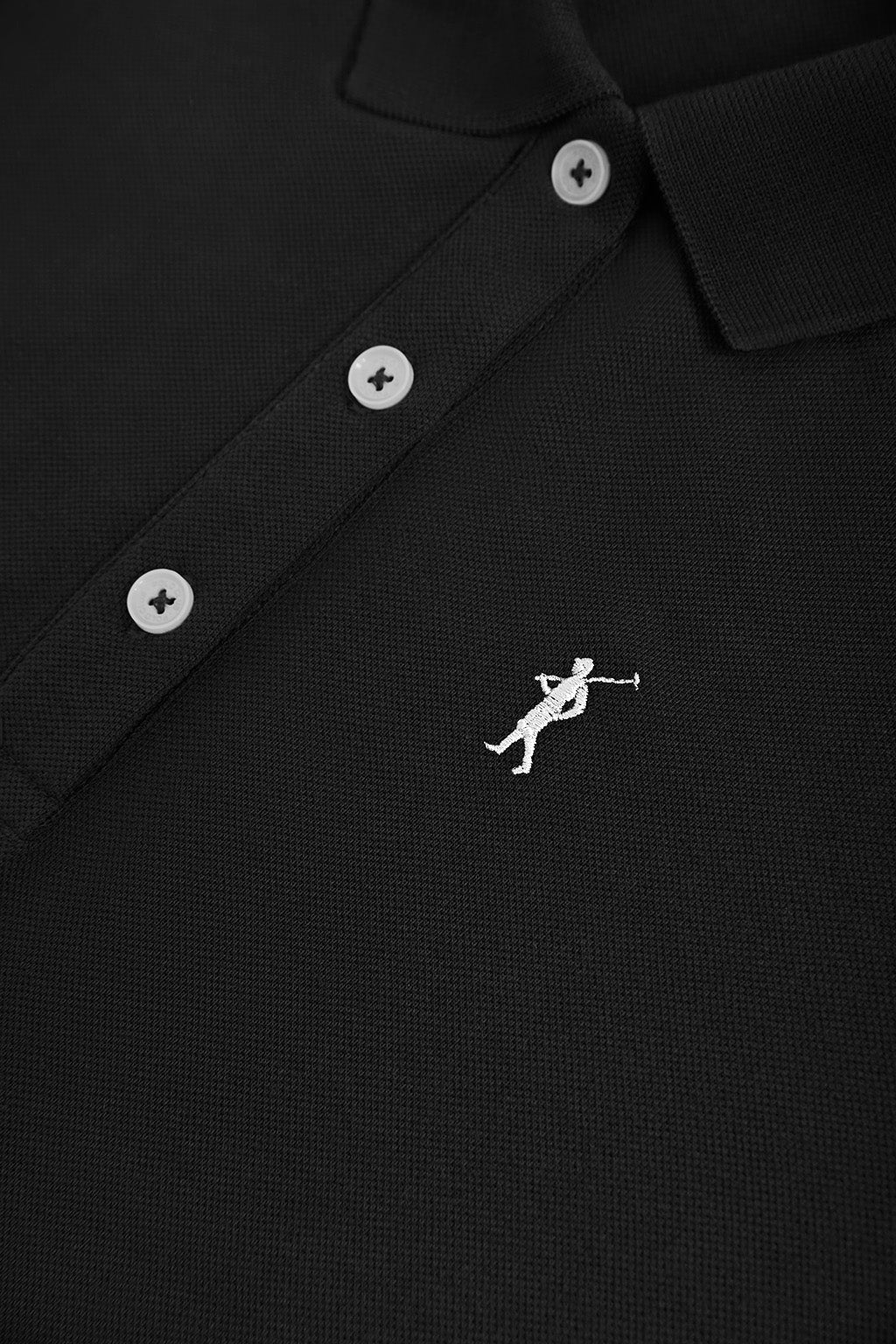 Black short-sleeve popover dress with Rigby Go embroidery - Image 8