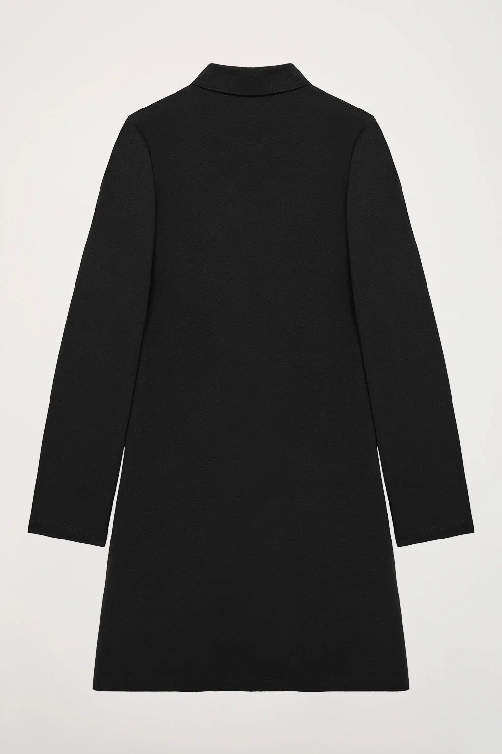 Black pique popover dress with Rigby Go embroidery - Image 10