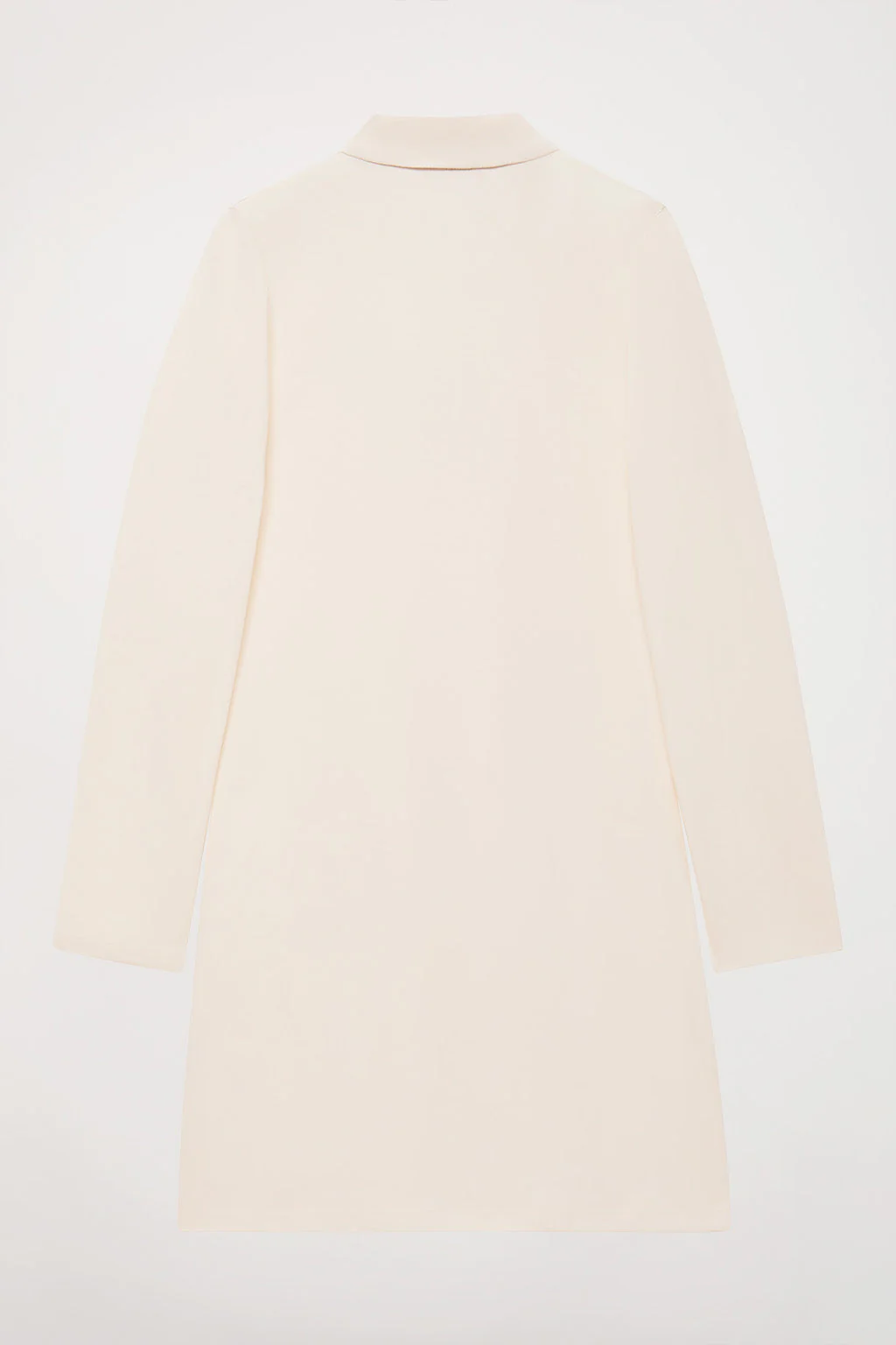 Beige pique popover dress with Rigby Go embroidery - Image 9