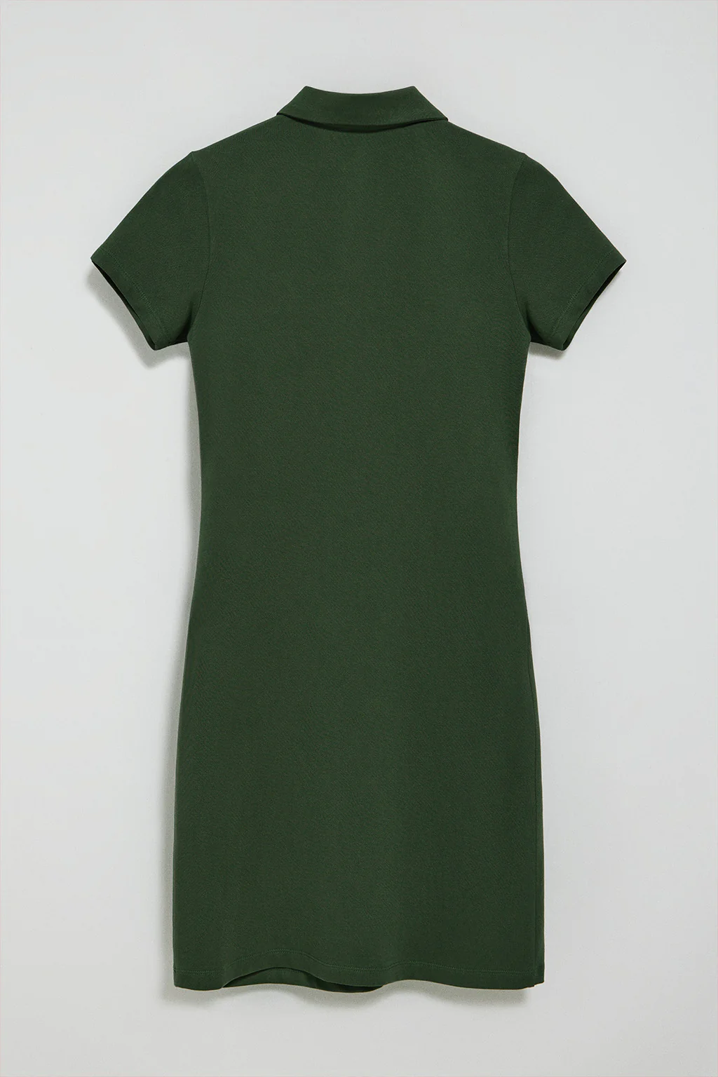 Bottle-green polo dress with Rigby Go logo - Image 6