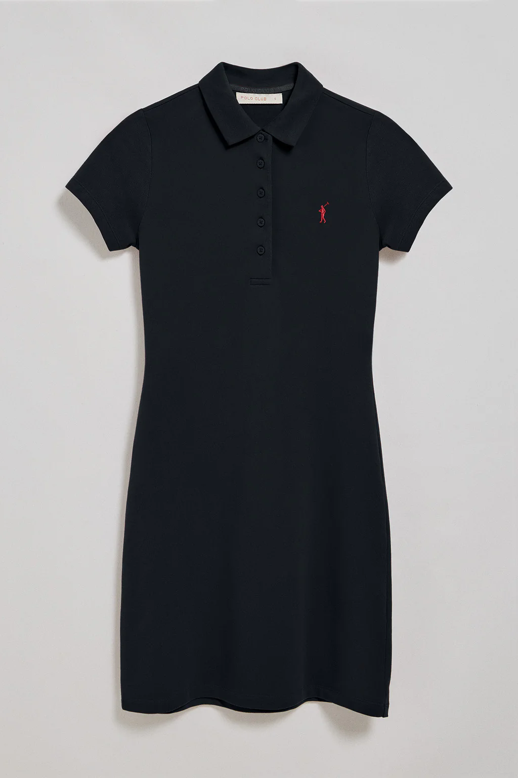 Navy-blue polo dress with Rigby Go logo - Image 8