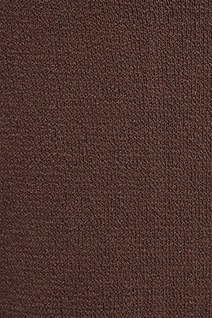 Chocolate rustic-knit dress with Polo Club logo - Image 10