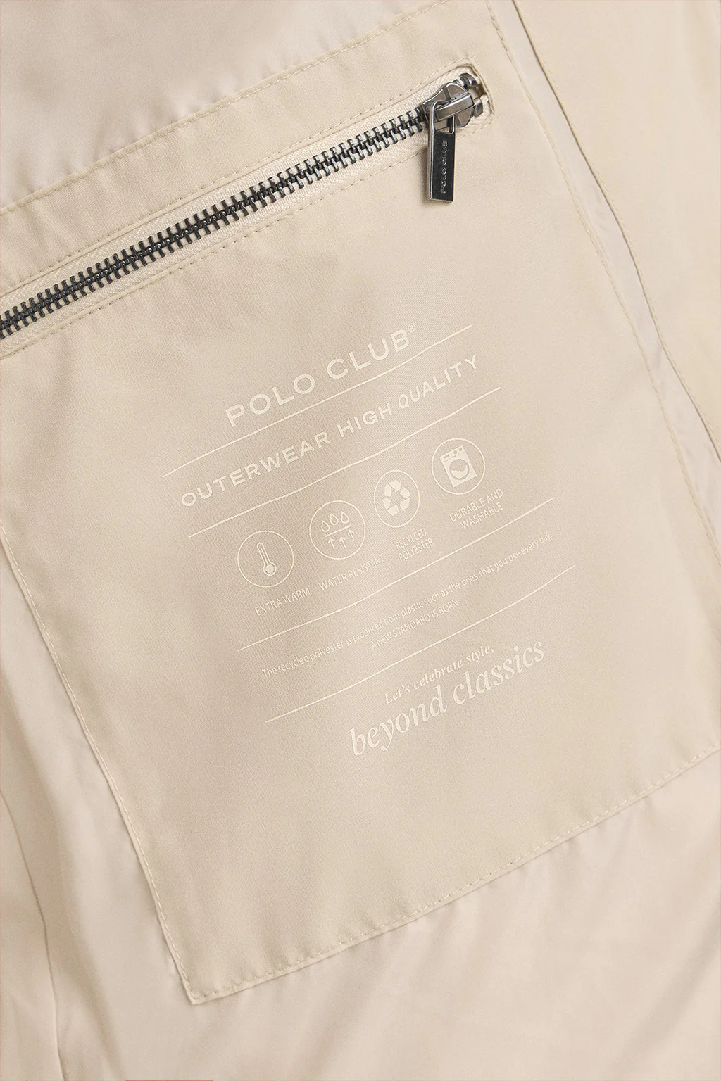 Nude jacket Anne with Polo Club logo - Image 10