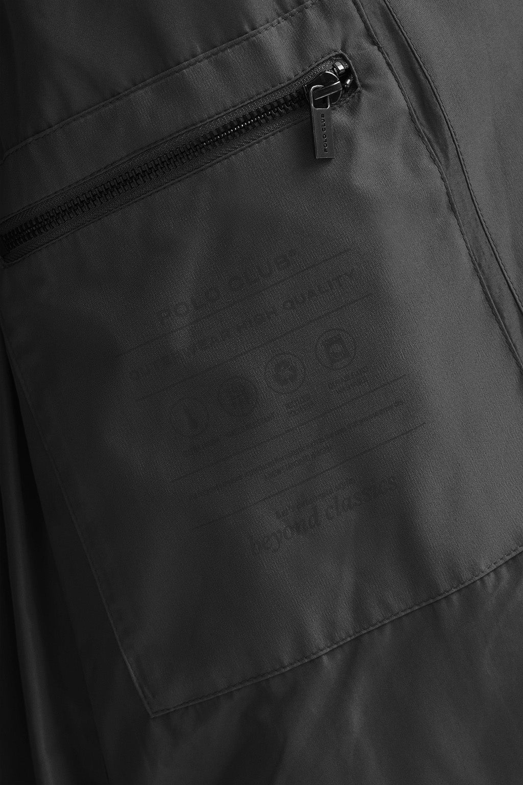 Black jacket Anne with Polo Club logo - Image 10