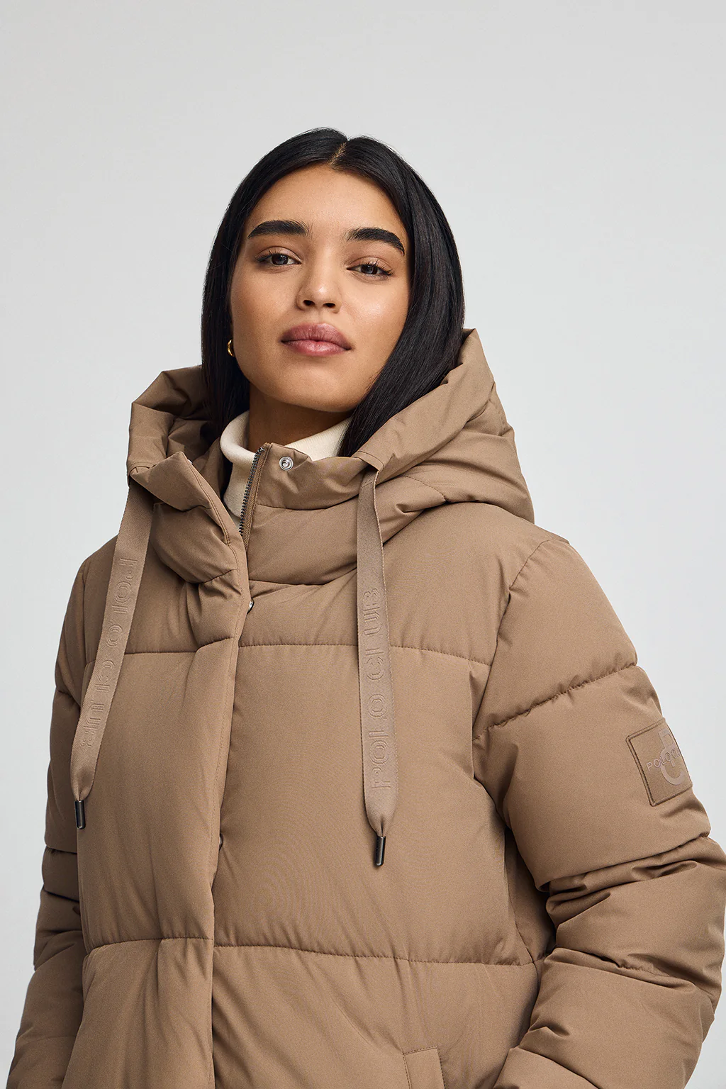 Camel jacket Anne with Polo Club logo - Image 2