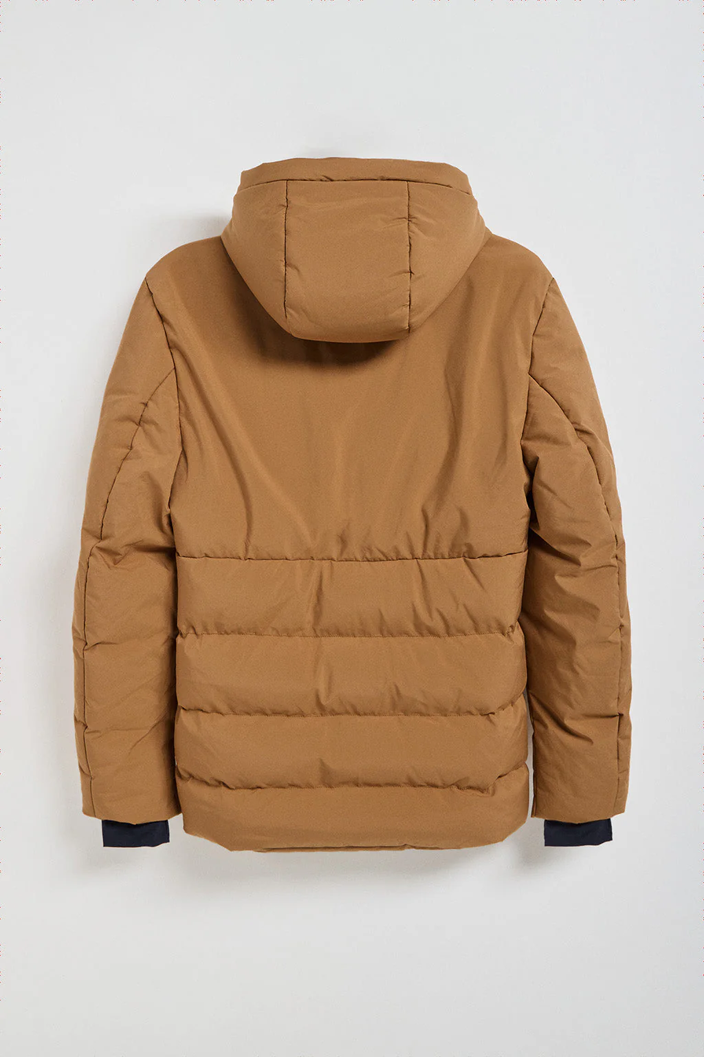 Camel puffer coat Aspen with fixed hood and Polo Club details - Image 13