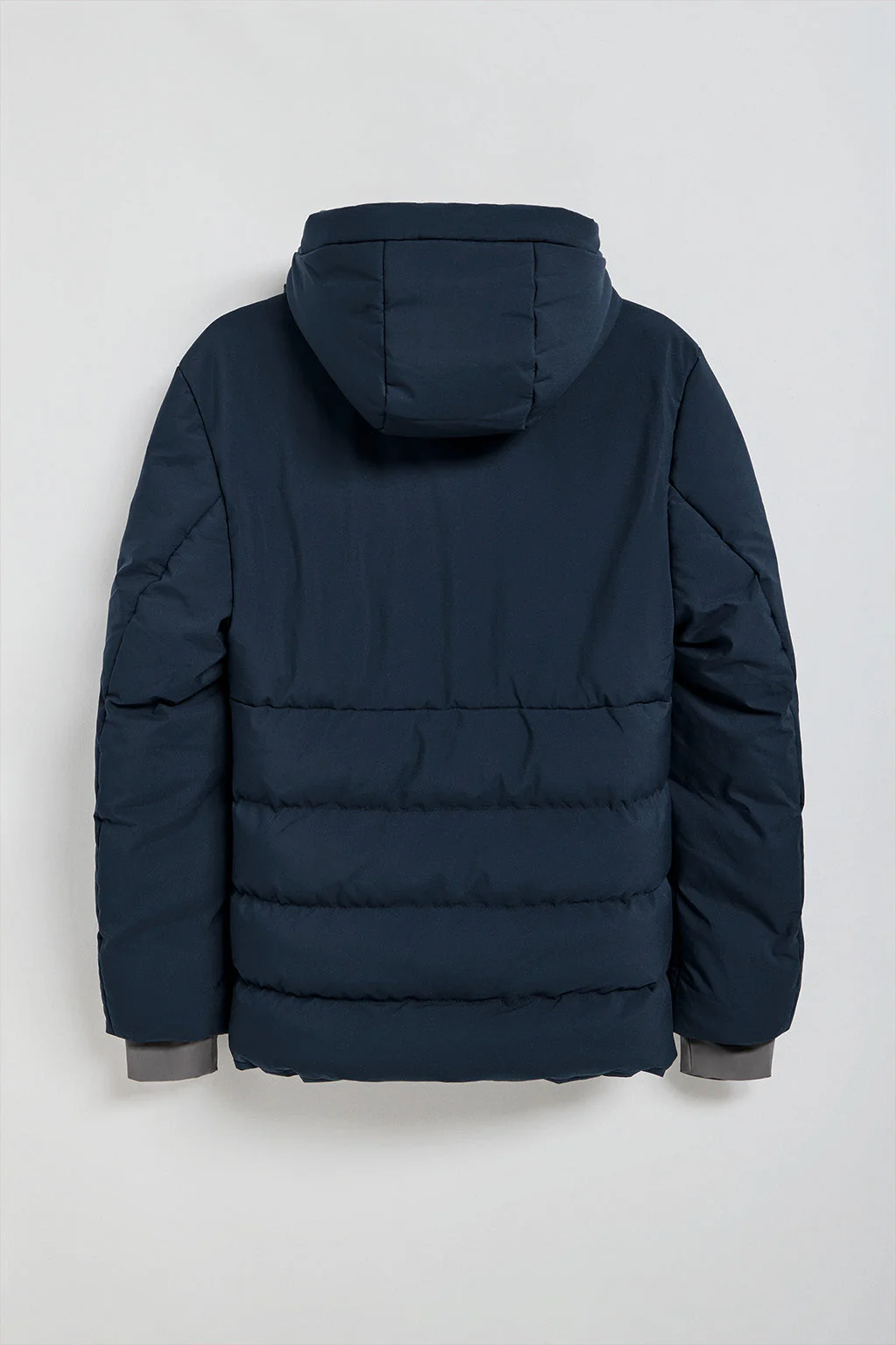 Navy-blue puffer coat Aspen with fixed hood and Polo Club details - Image 12