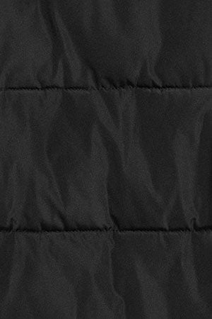 Black Brooklyn puffer jacket with sleeve detail - Image 12
