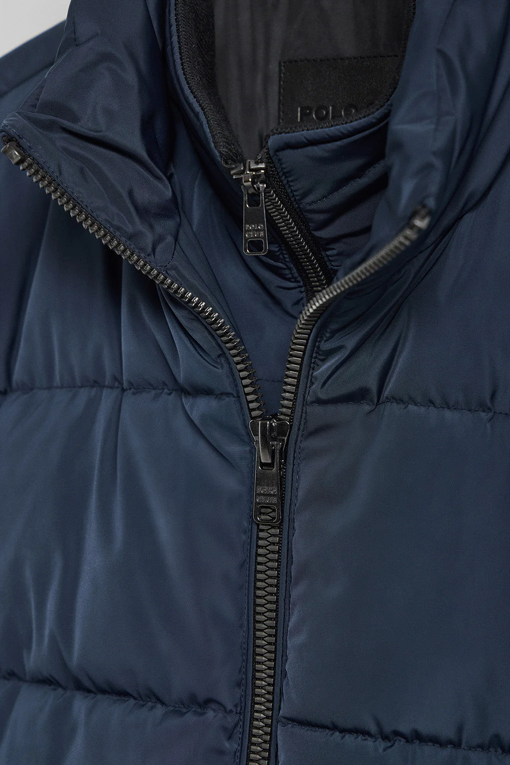 Navy-blue Brooklyn puffer jacket with sleeve detail - Image 7