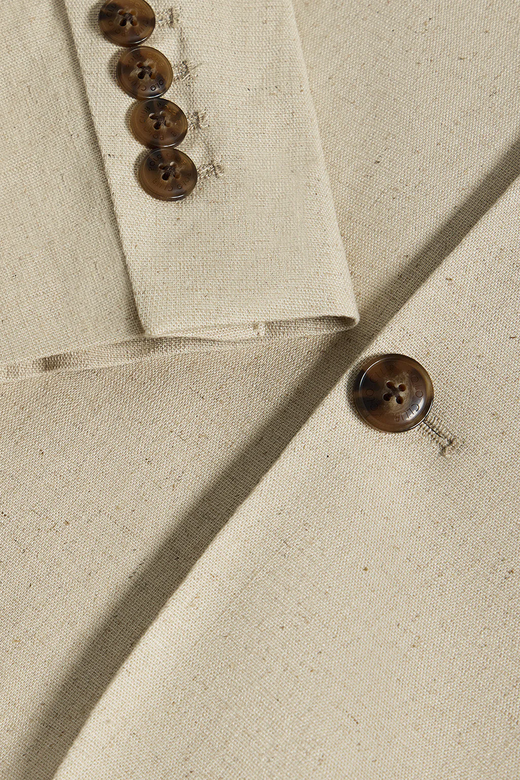 Sandy buttoned linen blazer with Polo Club details - Image 8