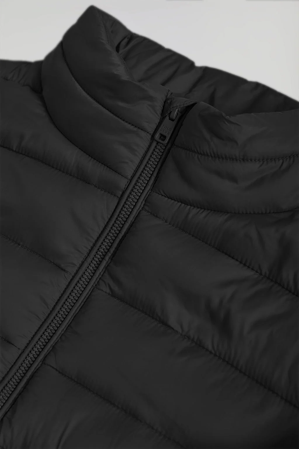 Black ultralight Cabo jacket with logo - Image 7