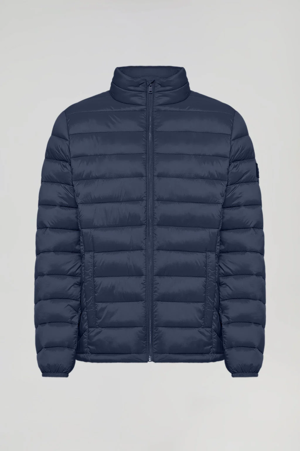 Navy-blue ultralight Cabo jacket with logo - Image 7