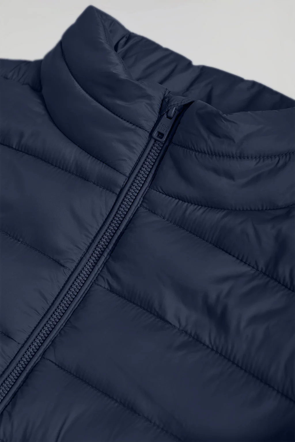 Navy-blue ultralight Cabo jacket with logo - Image 8