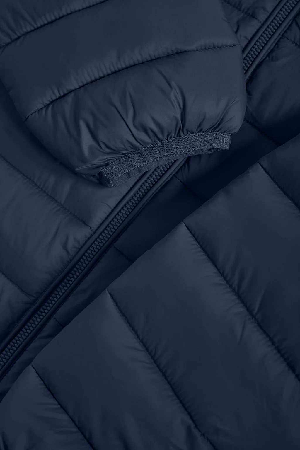 Navy-blue ultralight Cabo jacket with logo - Image 9