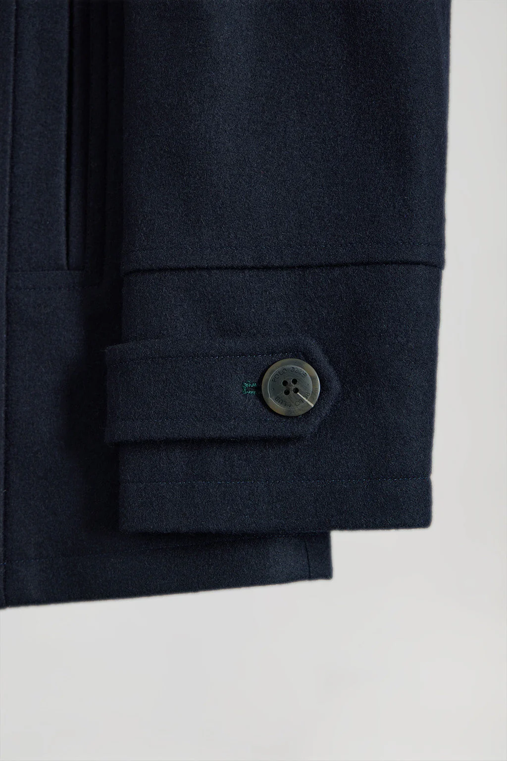 Navy-blue Calum peacoat with Polo Club details - Image 9