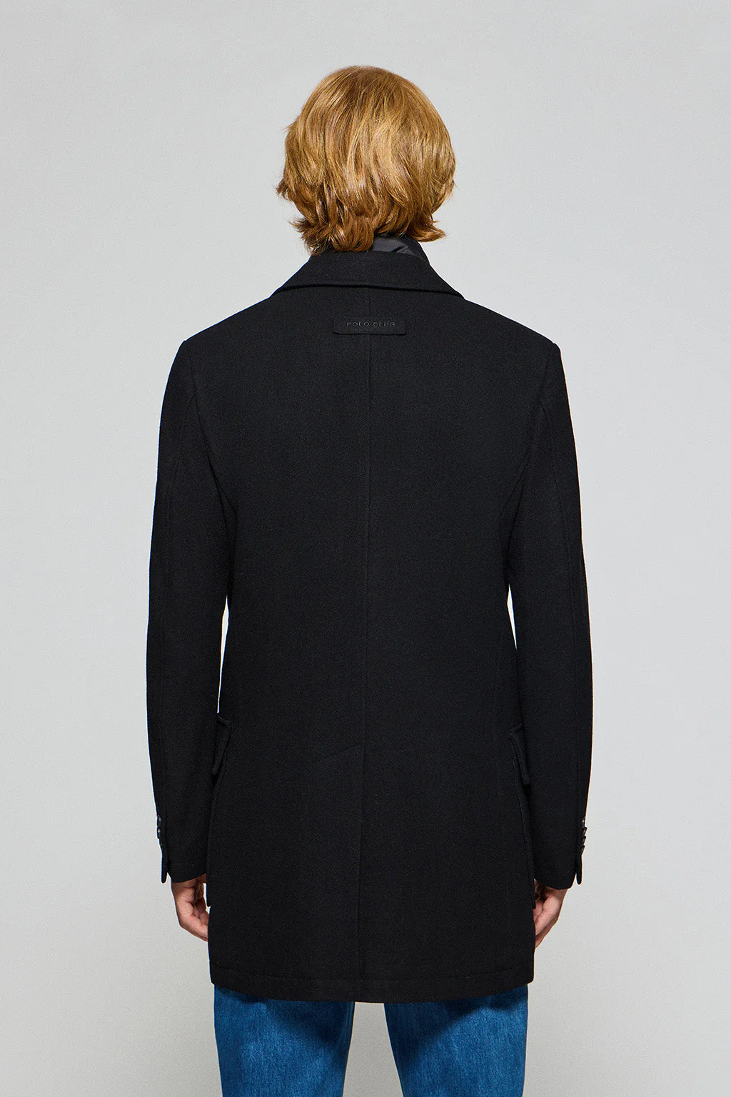 Black coat Cambridge with Polo Club details - Image 8