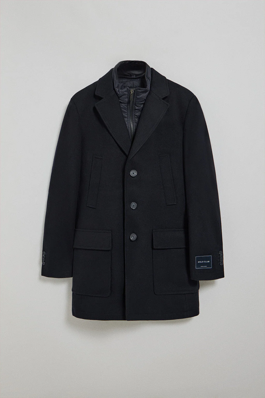 Navy-blue coat Cambridge with Polo Club details - Image 15