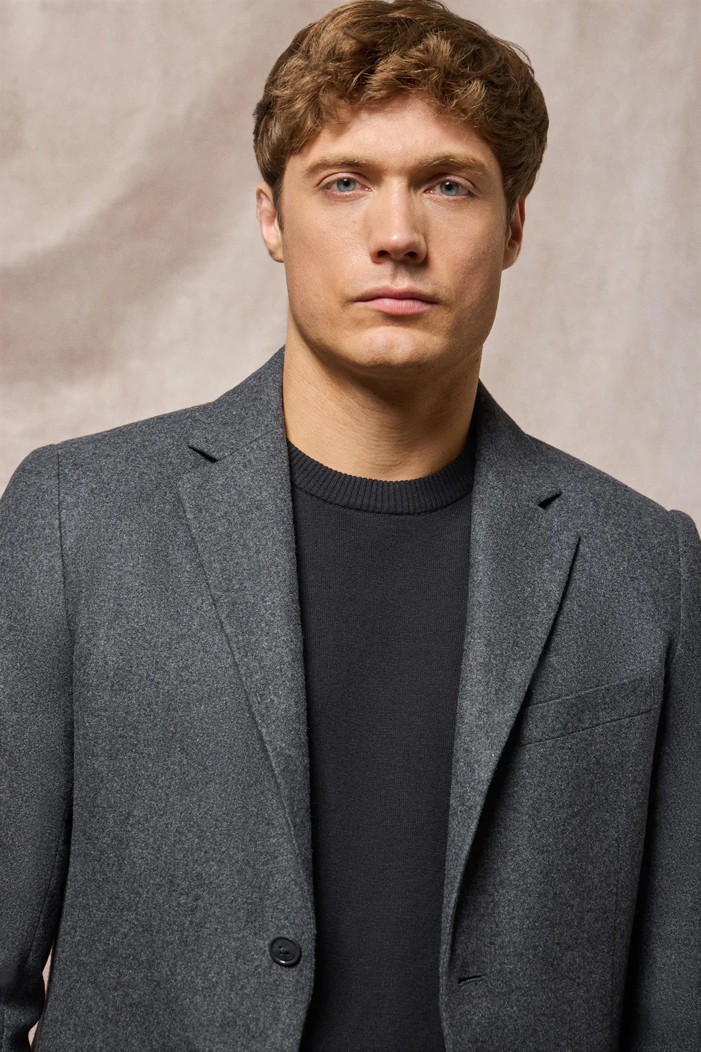 Grey blazer Cameron with Polo Club details - Image 2