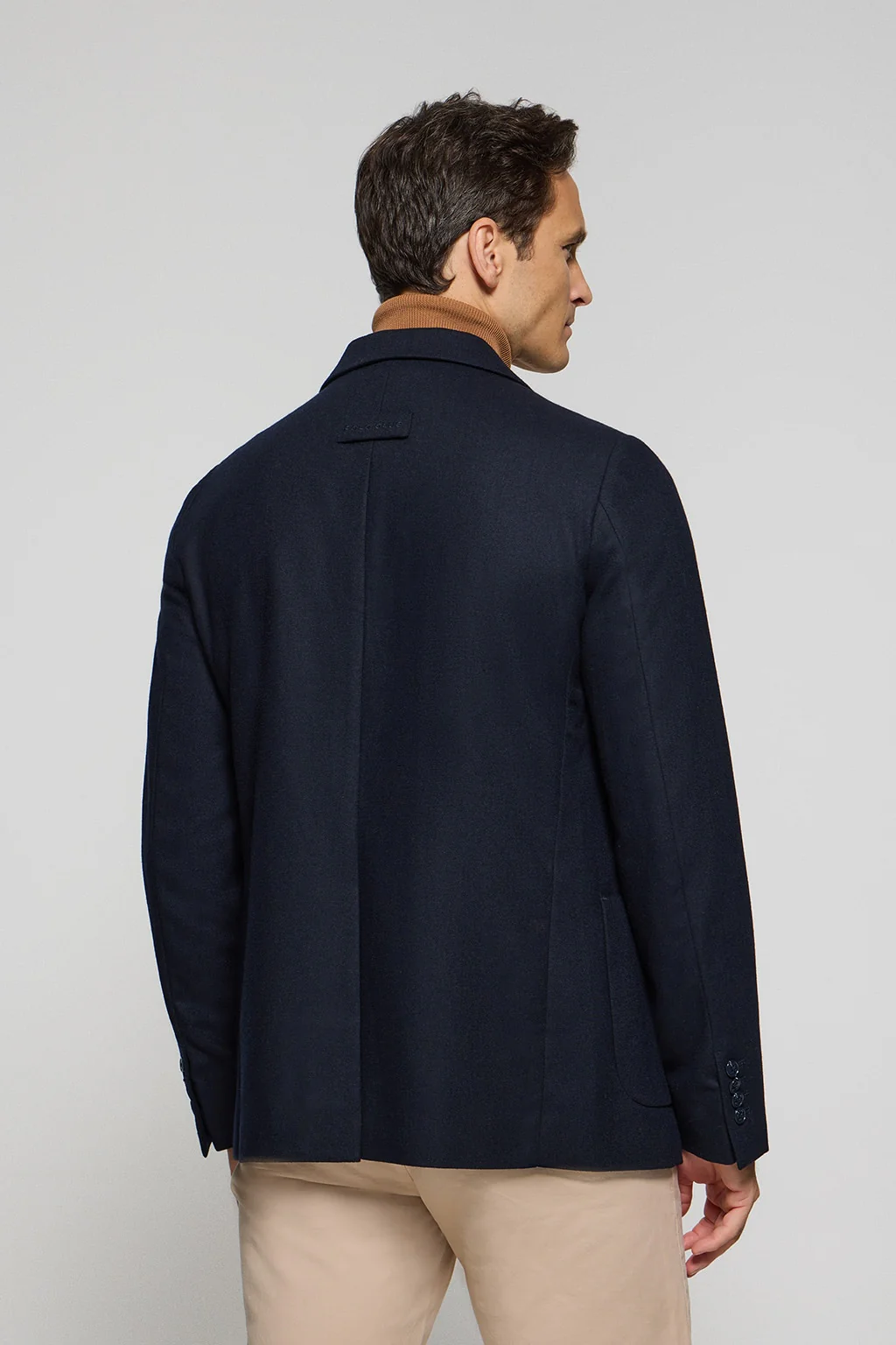 Navy-blue blazer Cameron with Polo Club details - Image 8