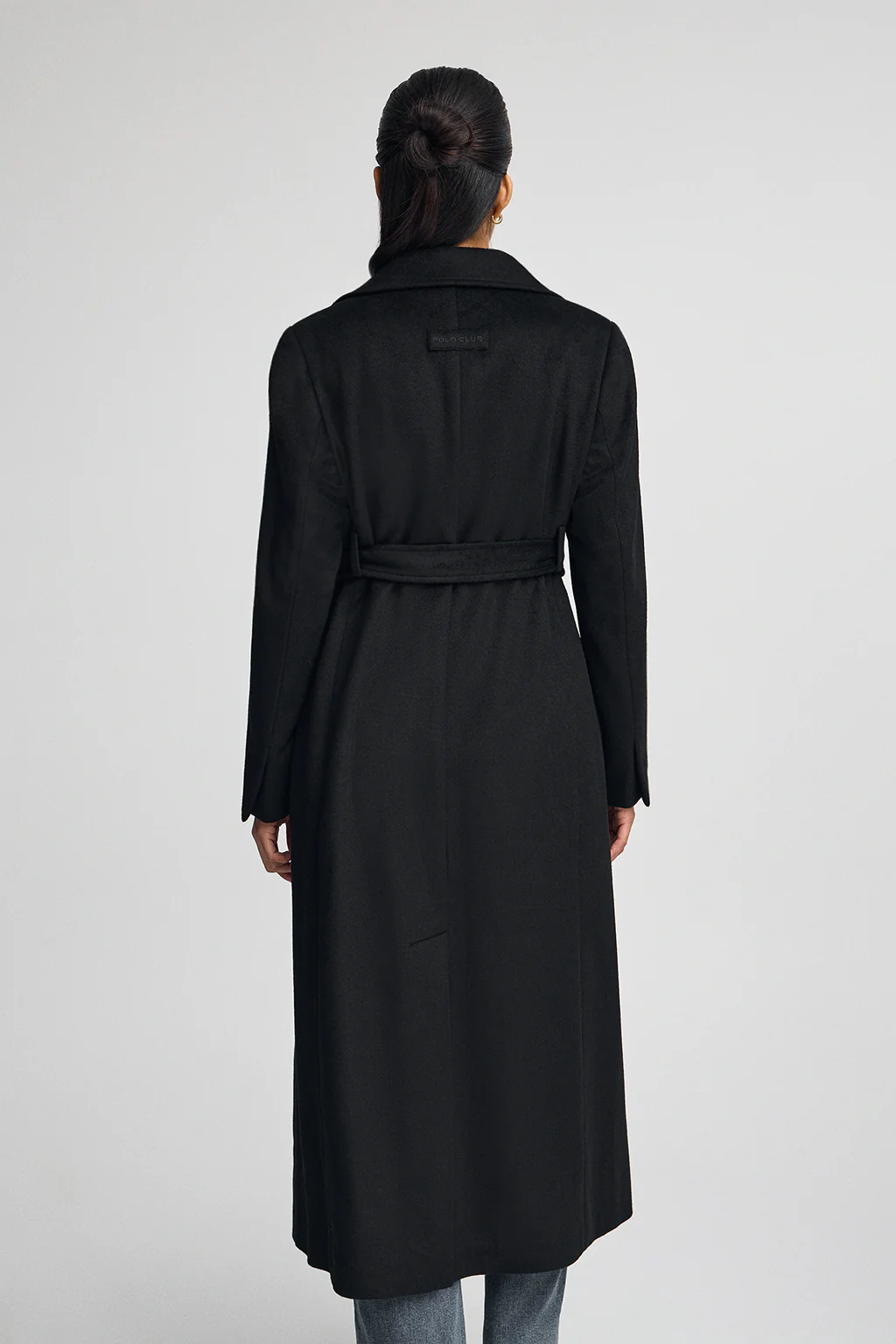 Black coat Camila with Polo Club logo - Image 6