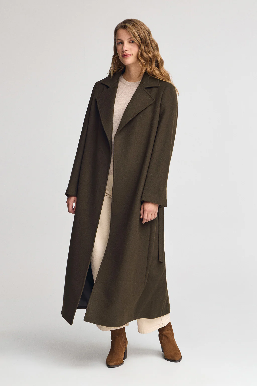 Dark-brown coat Camila with Polo Club logo - Image 4