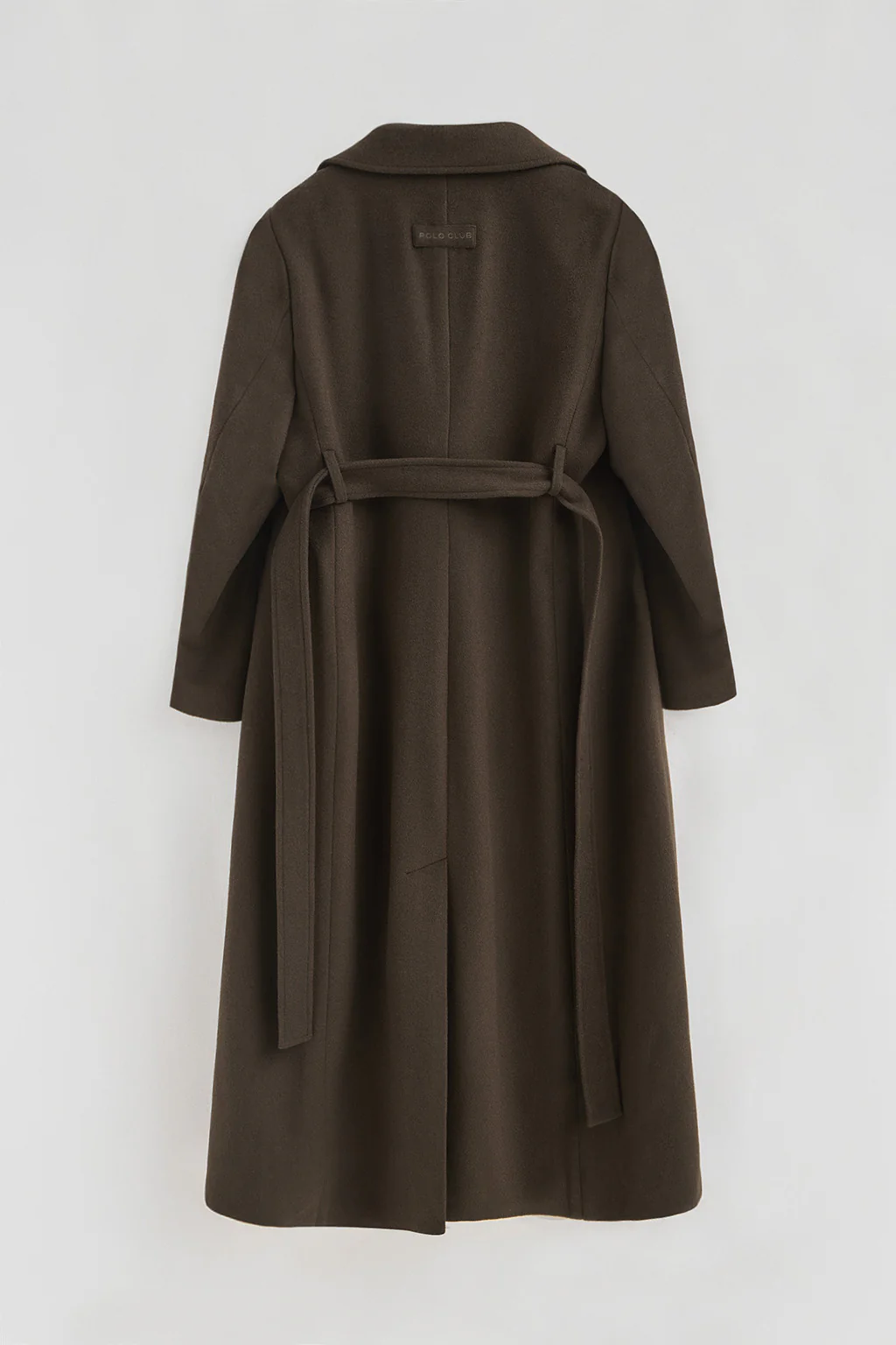 Dark-brown coat Camila with Polo Club logo - Image 8