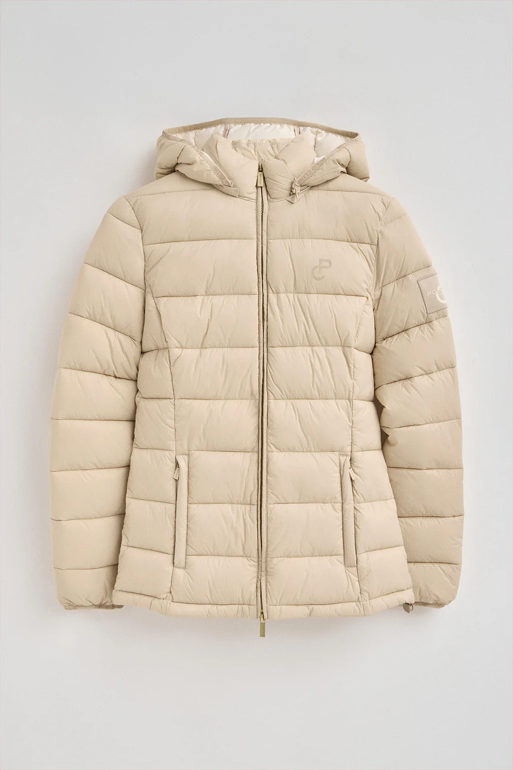 Beige jacket ultralight with Polo Club logo - Image 7
