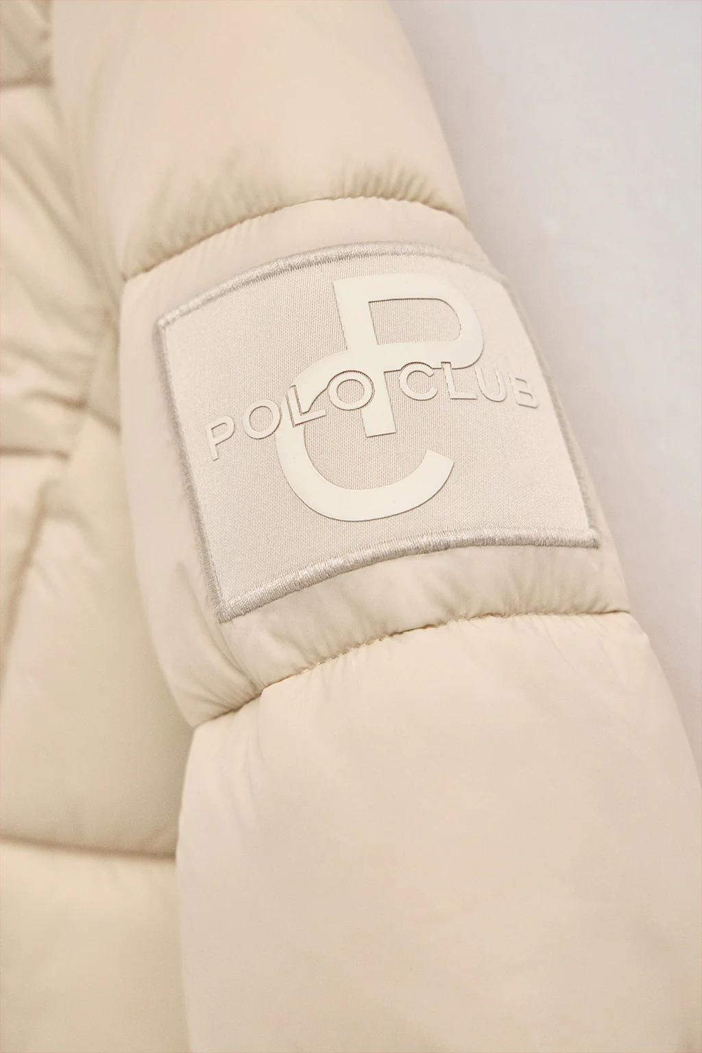 Beige jacket ultralight with Polo Club logo - Image 8