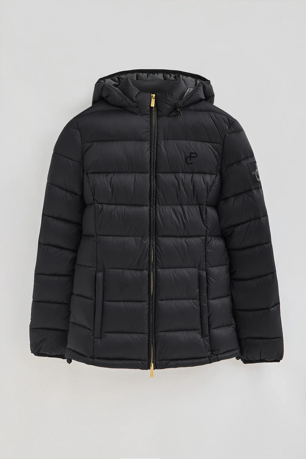 Black jacket ultralight with Polo Club logo - Image 10