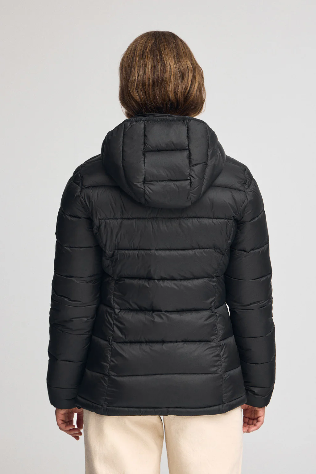 Black jacket ultralight with Polo Club logo - Image 5