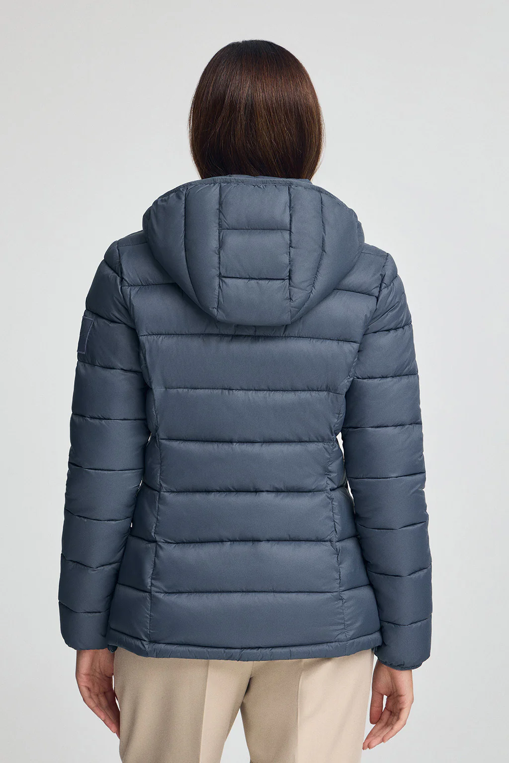 Denim-blue jacket ultralight with Polo Club logo - Image 6