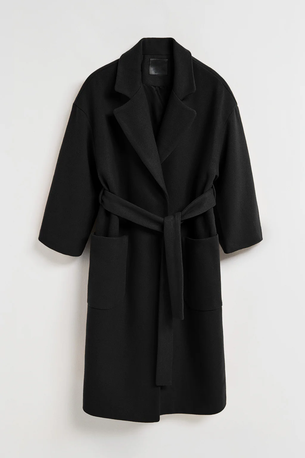 Black long coat Carrie with Polo Club details - Image 12