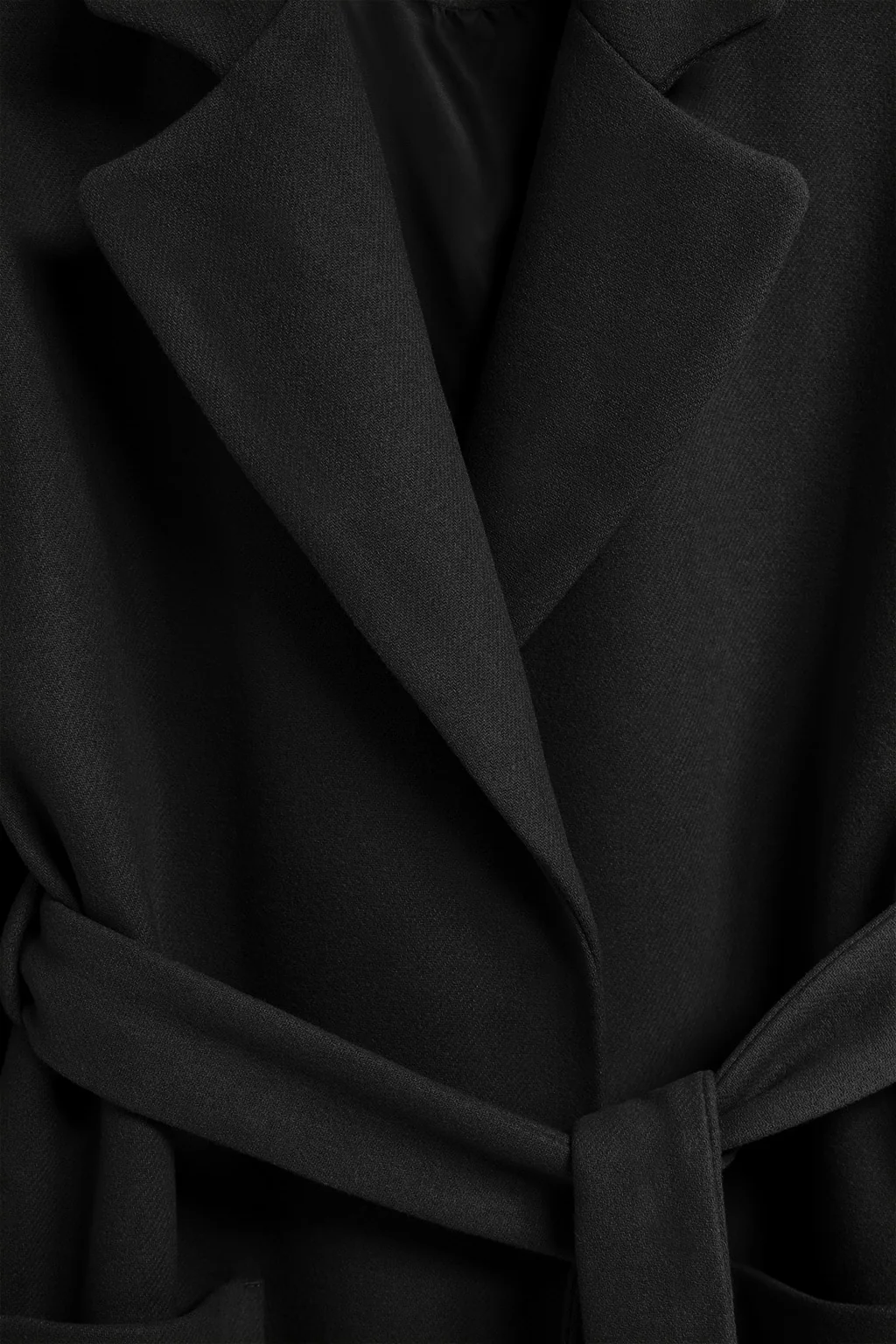 Black long coat Carrie with Polo Club details - Image 9