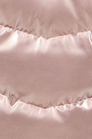 Pink metal-effect coat Catele with fixed hood and Polo Club details - Image 10