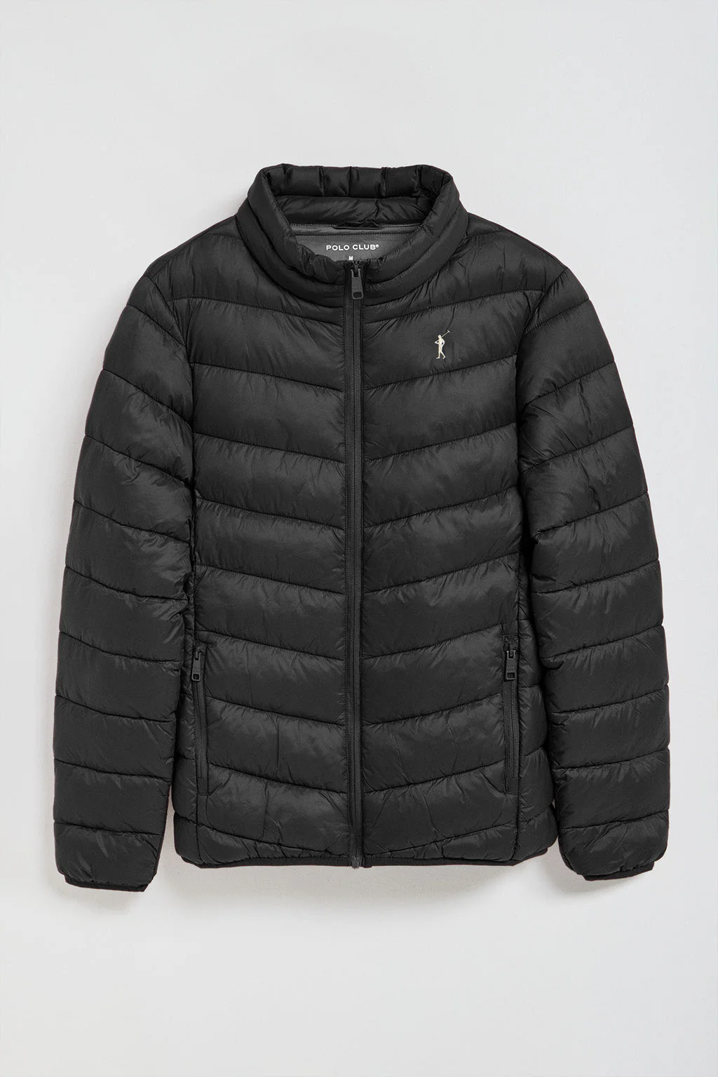 Black ultralight jacket Chase with Rigby Go embroidery - Image 8
