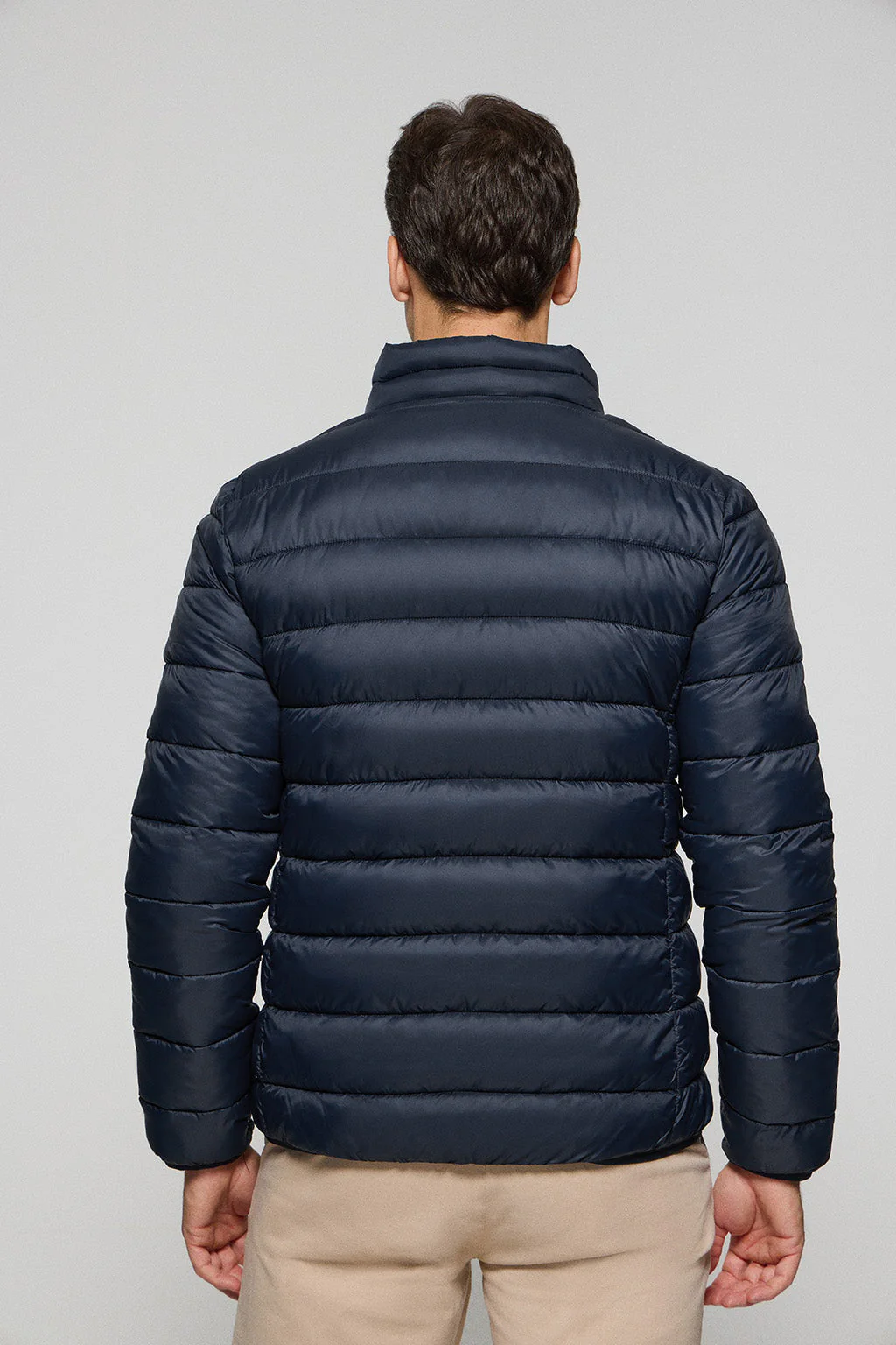 Navy-blue ultralight jacket Chase with Rigby Go embroidery - Image 4