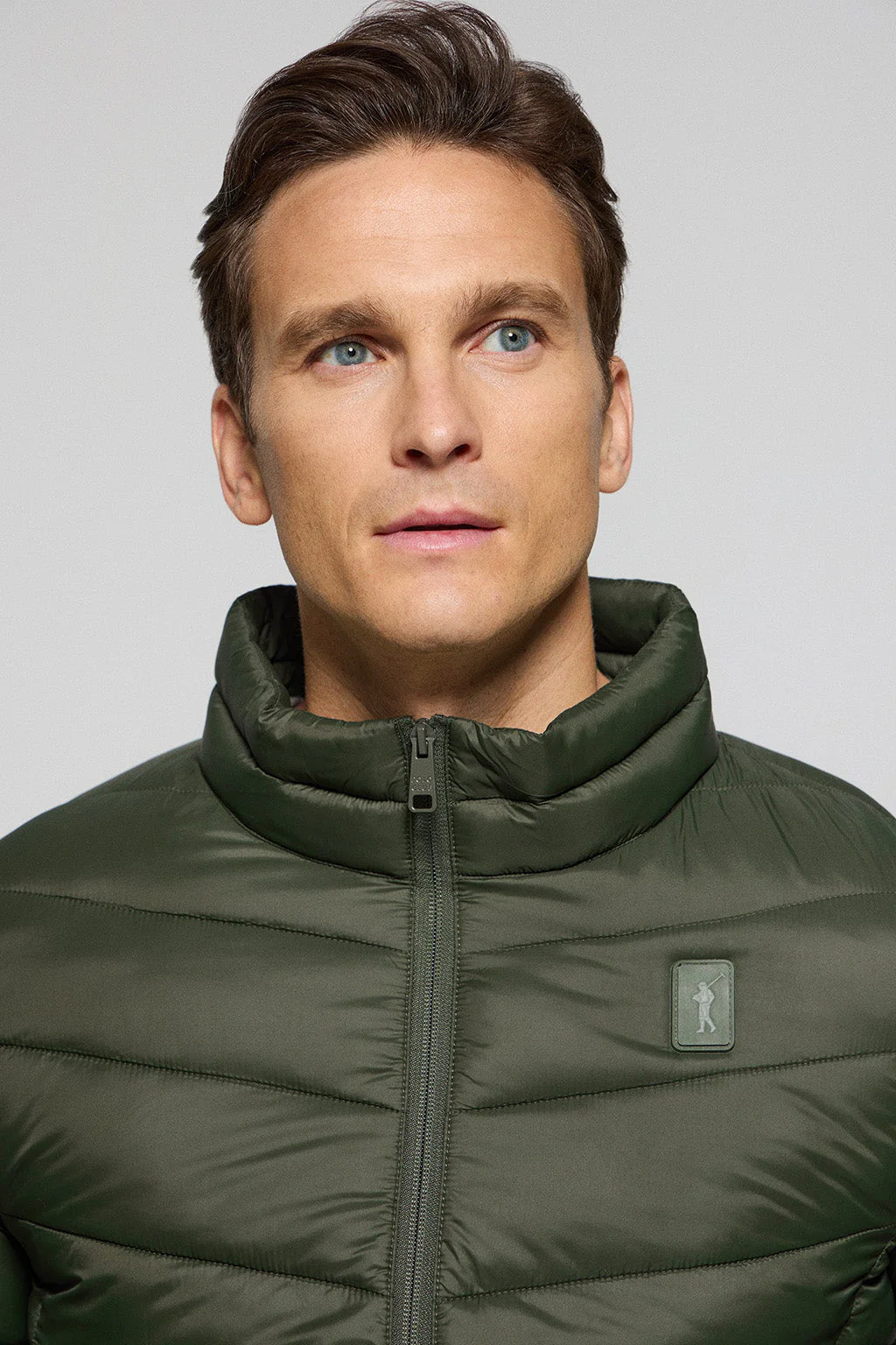 Dark-green ultralight jacket Chase with Rigby Go patch - Image 2