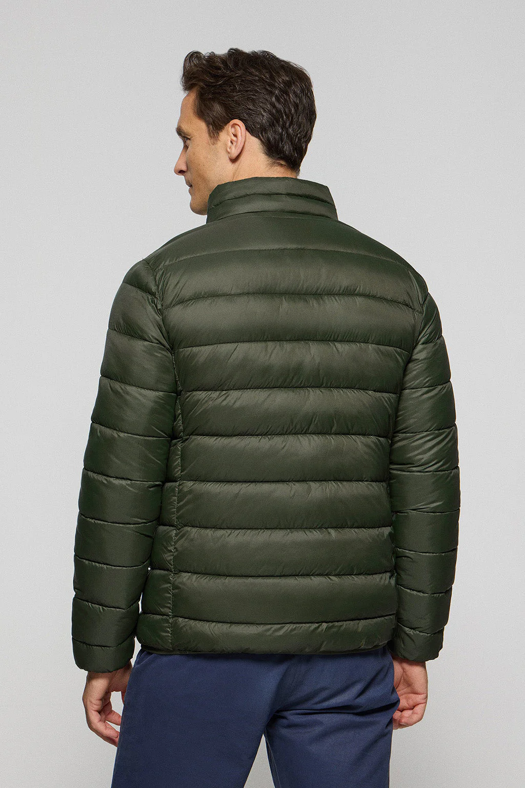 Dark-green ultralight jacket Chase with Rigby Go patch - Image 4