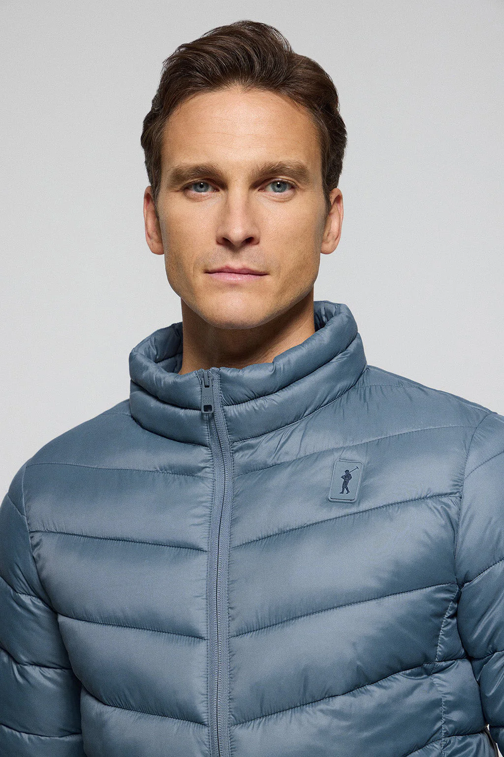 Denim-blue ultralight jacket Chase with Rigby Go patch - Image 2