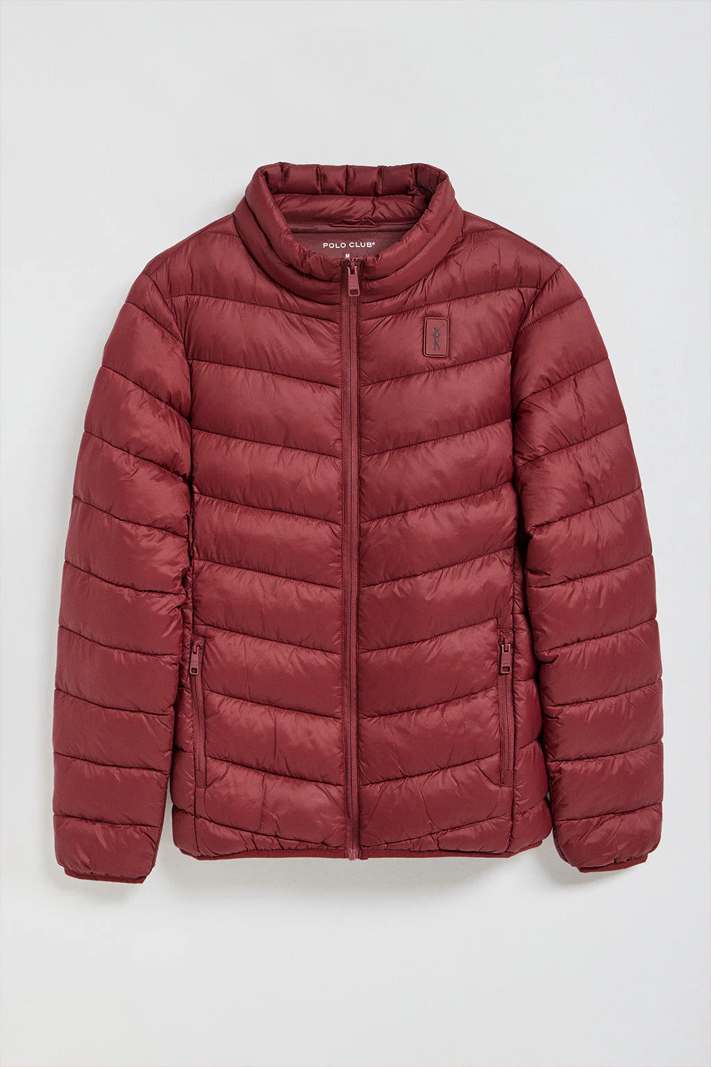 Maroon ultralight jacket Chase with Rigby Go patch - Image 8