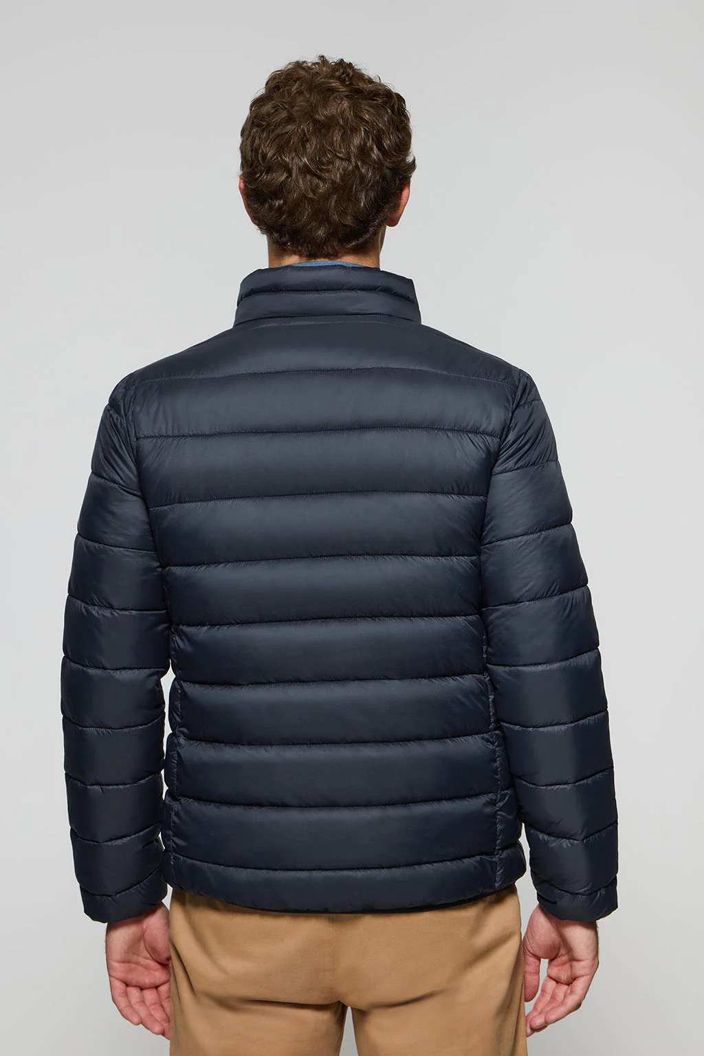 Navy-blue ultralight jacket Chase with Rigby Go patch - Image 4