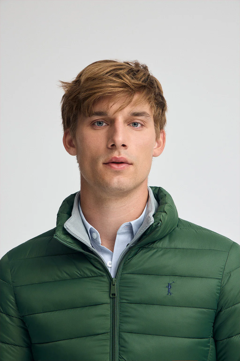 Bottle-green jacket Chuck Embroidery with Rigby Go logo - Image 2