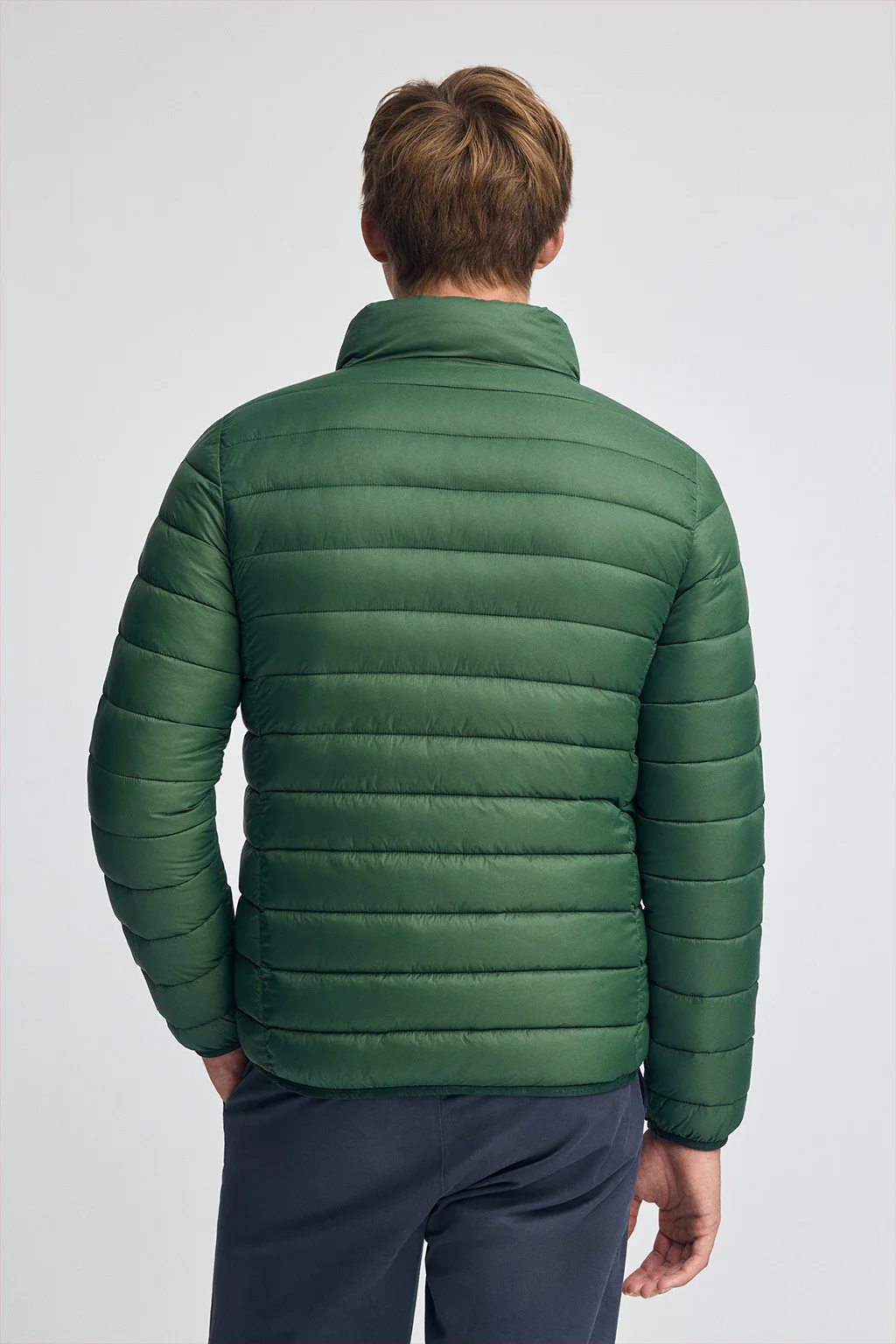 Bottle-green jacket Chuck Embroidery with Rigby Go logo - Image 4
